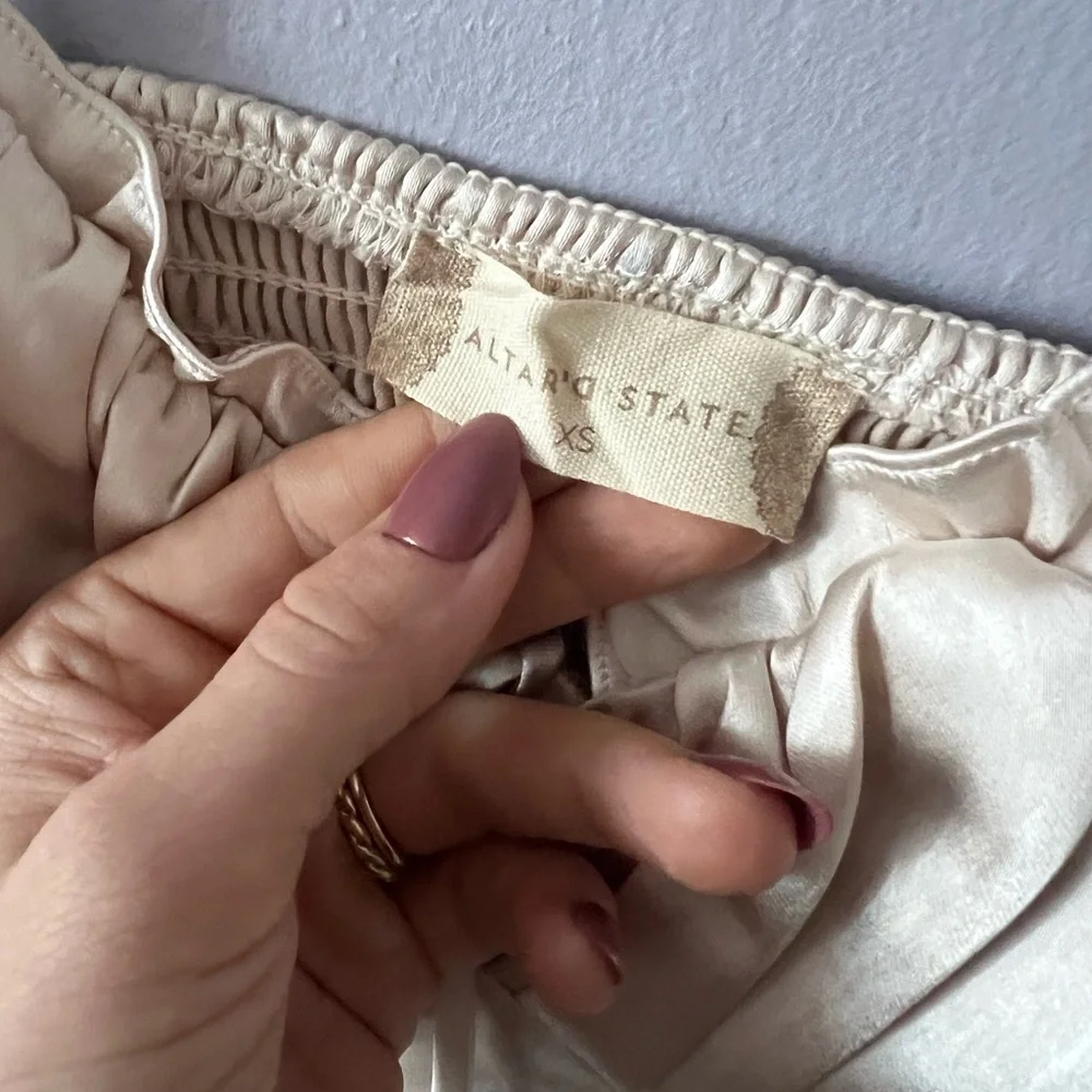 NWT Altar'd State Satin Top - Picture 3 of 6
